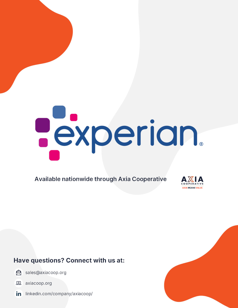 Experian + Axia Cooperative Experian + Axia Cooperative